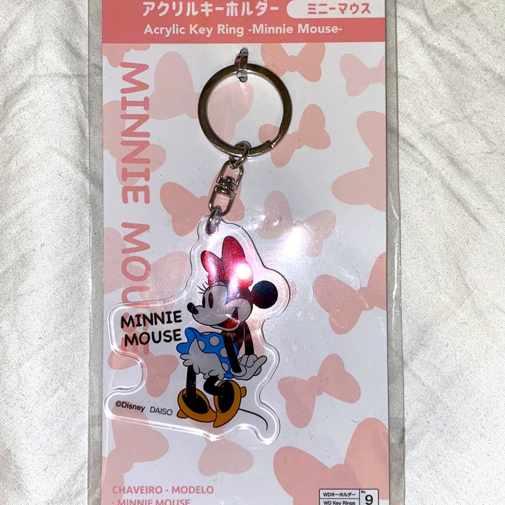 Rare Minnie Mouse Keychain❤️